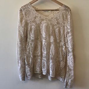 See-Through Knitted Sweater